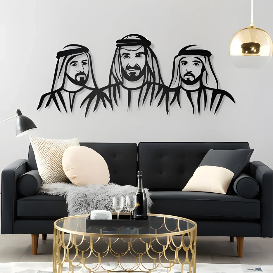 Sheikh Mohammad Bin Rashid, Sheikh Hamdan Potrait
