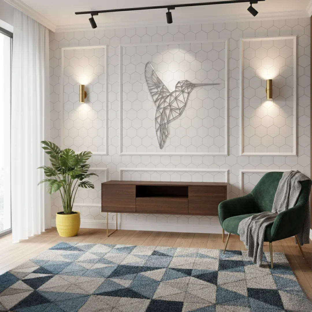 Humming bird Acrylic Wall Art | 3D Home Wall Décor in UAE