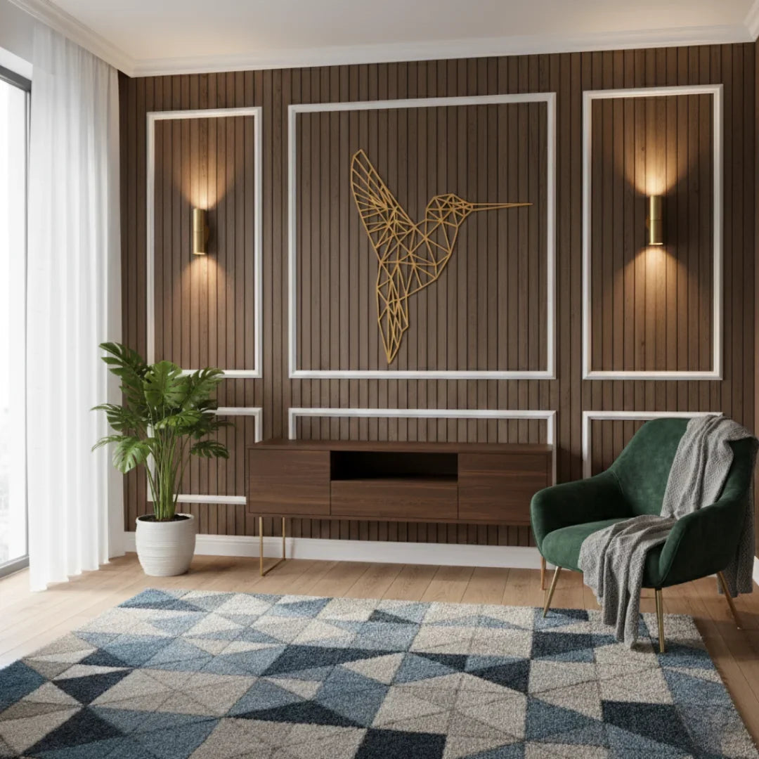 Humming bird Acrylic Wall Art | 3D Home Wall Décor in UAE
