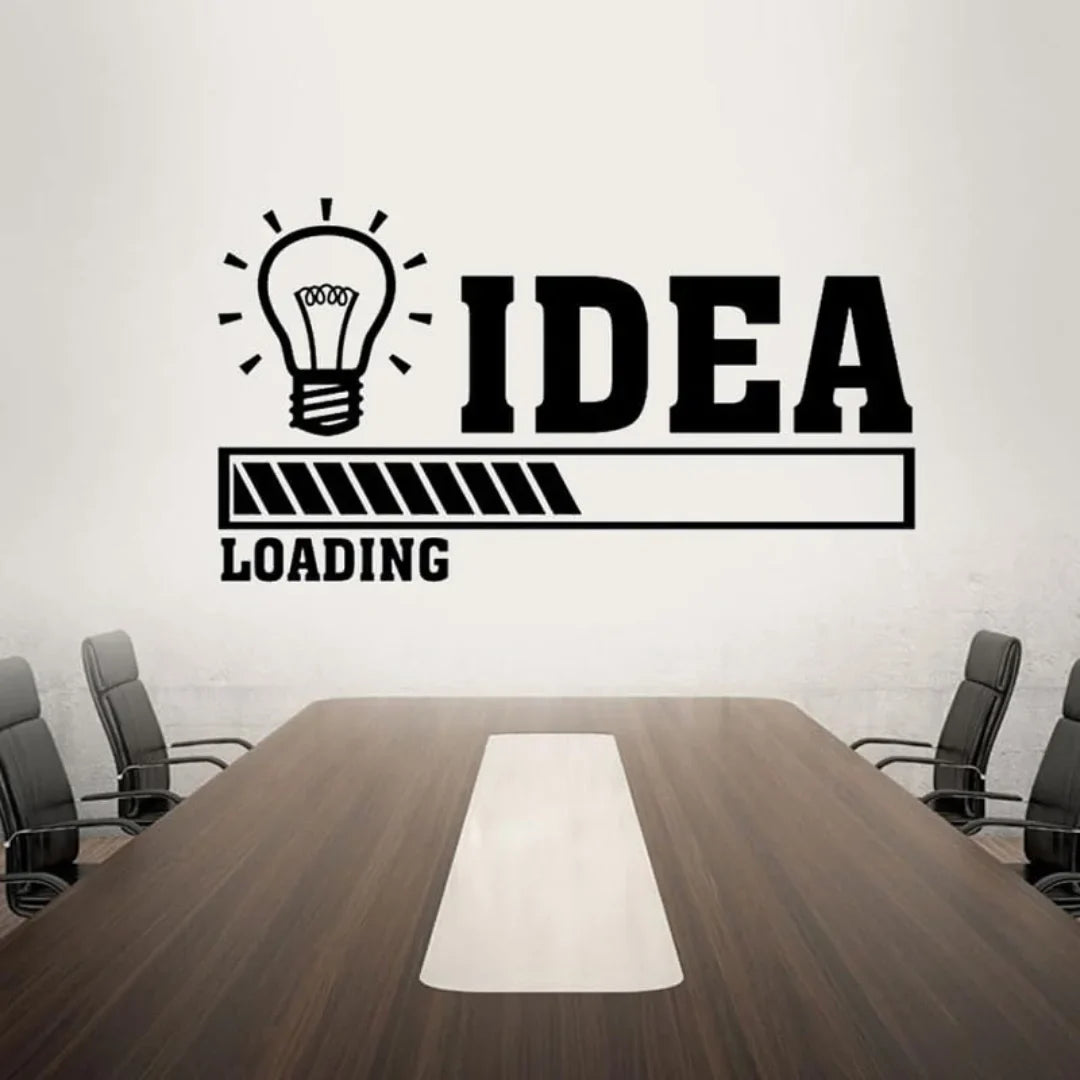 Idea Office Work Acrylic Wall Art | Motivational 3D Office Décor in UAE