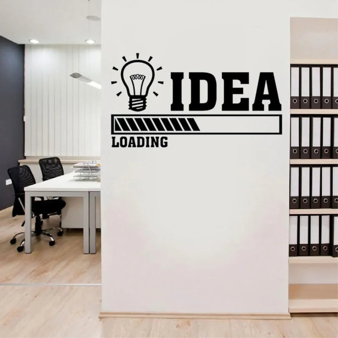 Idea Office Work Acrylic Wall Art | Motivational 3D Office Décor in UAE