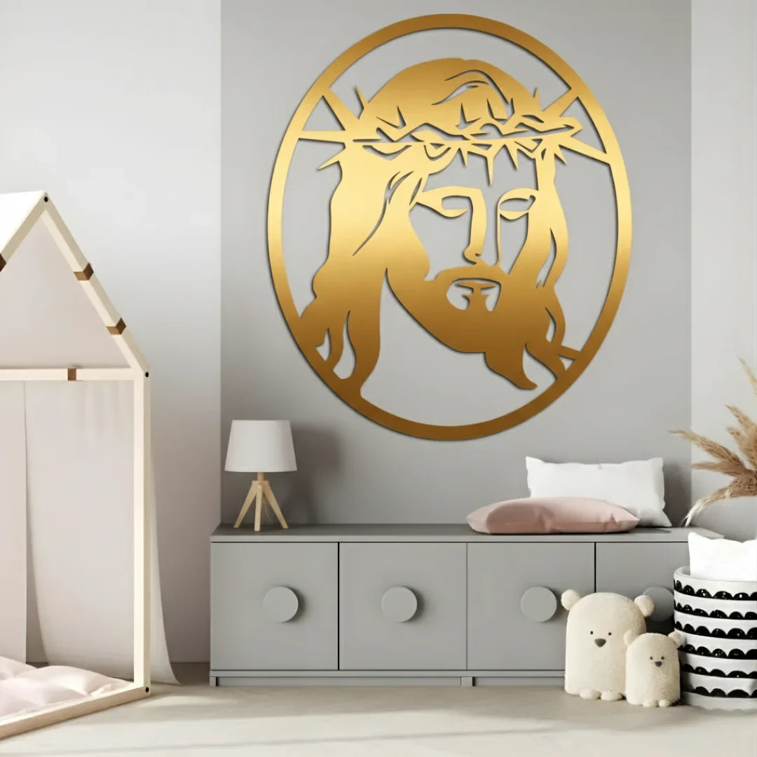 Jesus Christ Frame Wall Décor UAE | Christian Home & Church Decor for Christmas & Baptism