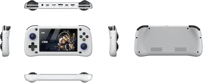 G28 Retro Handheld Game Console, 4.3-Inch HD Screen, 64GB Card, Multi-Emulator