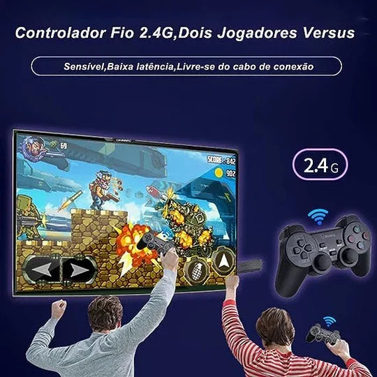 Game 4K Smart TV Stick - 10,000 Retro Video Games for TV & Console