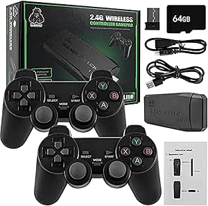 Game 4K Smart TV Stick - 10,000 Retro Video Games for TV & Console