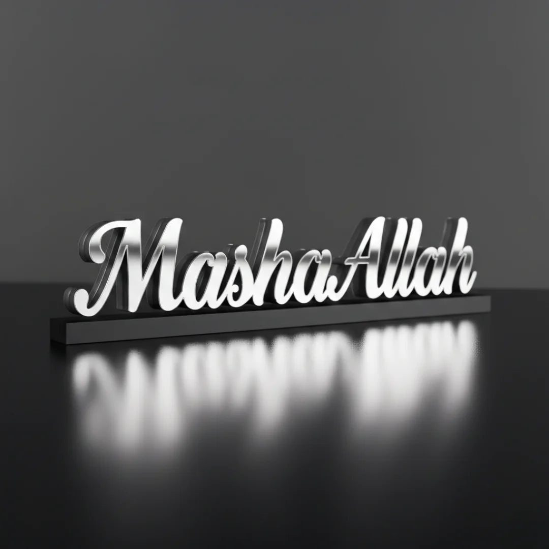 MashaAllah Islamic Decor - Acrylic Table Stand | Arcdew.com KSA