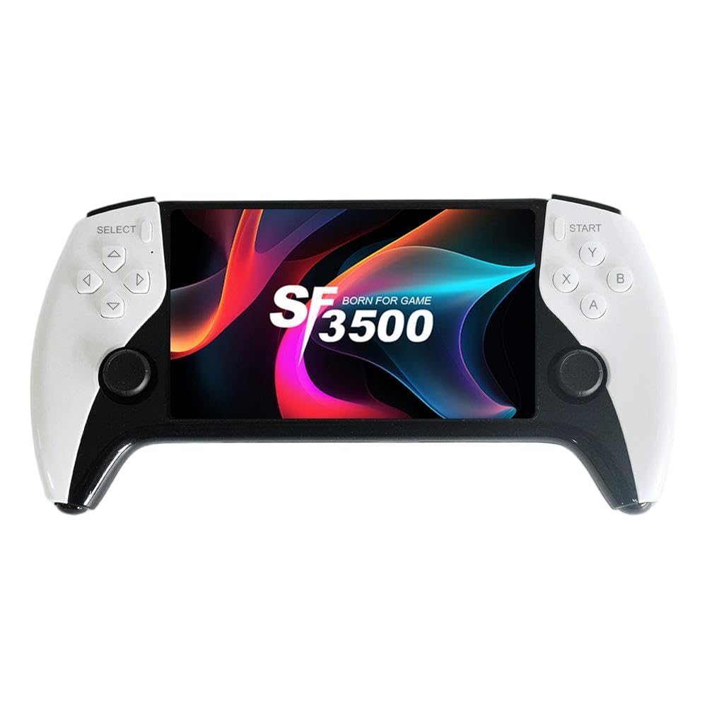 SF3500 Handheld Game Console with 5-Inch IPS Screen, 20000 Games