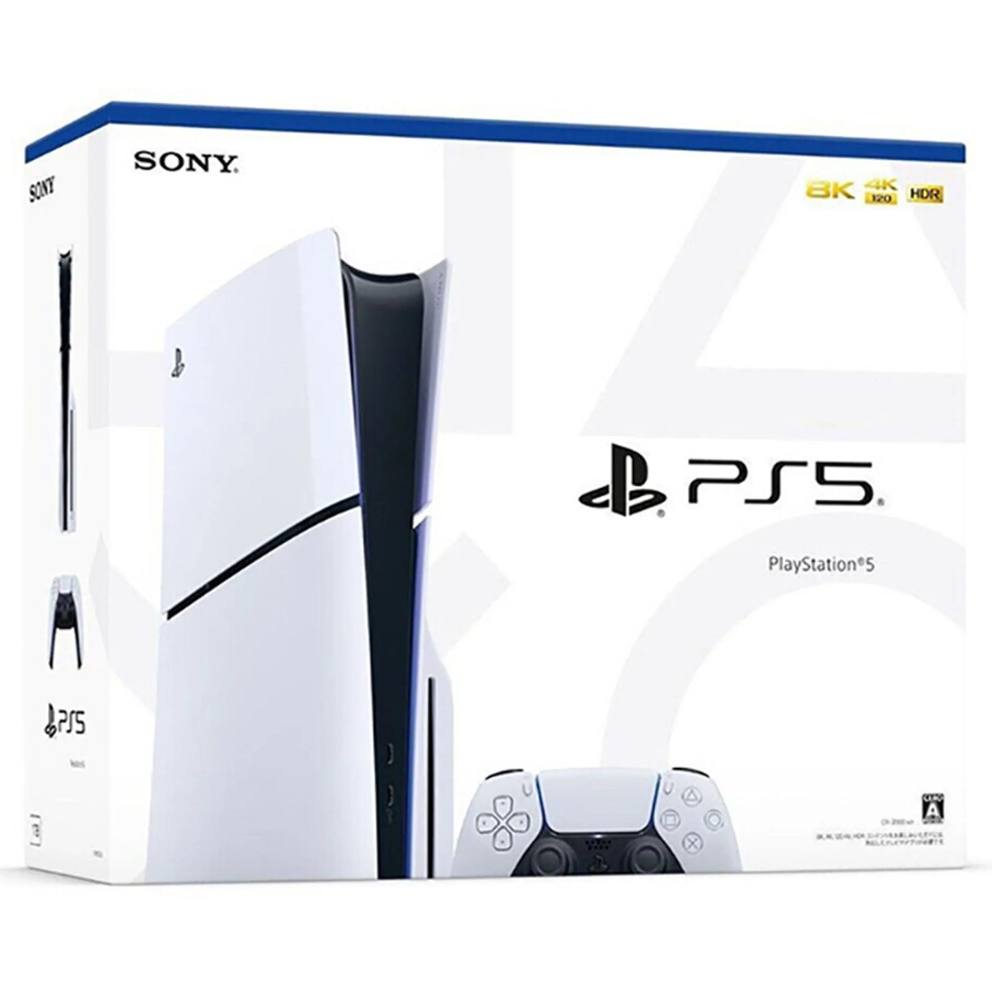 Sony PlayStation 5 Slim Disc Edition Console, 1TB, Wireless Controller