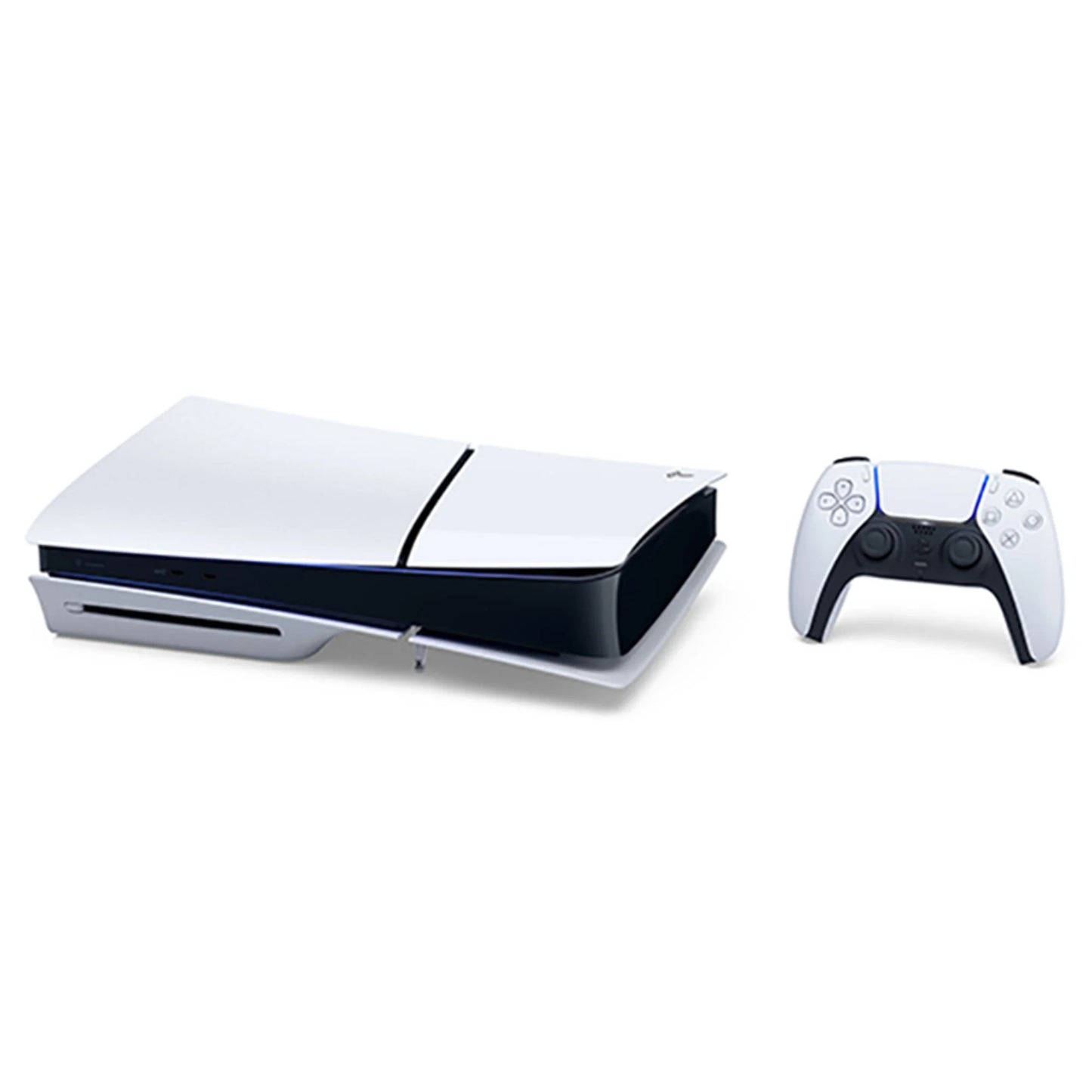 Sony PlayStation 5 Slim Disc Edition Console, 1TB, Wireless Controller