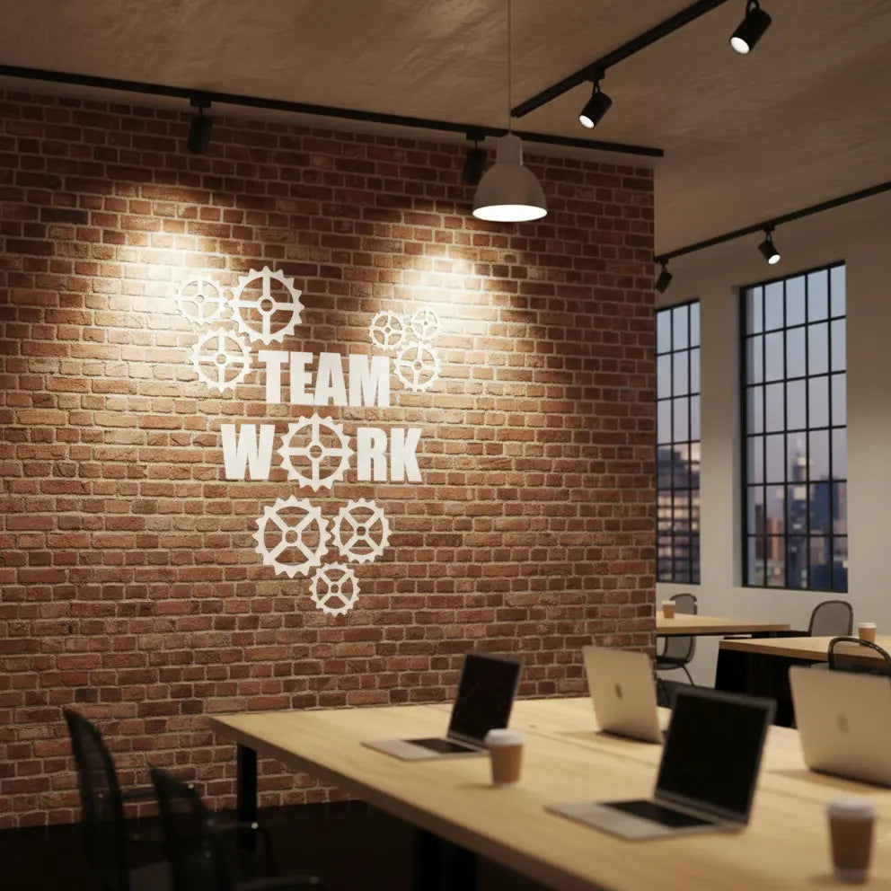 Team Work Acrylic Wall Art | Motivational Office & Home Décor in UAE