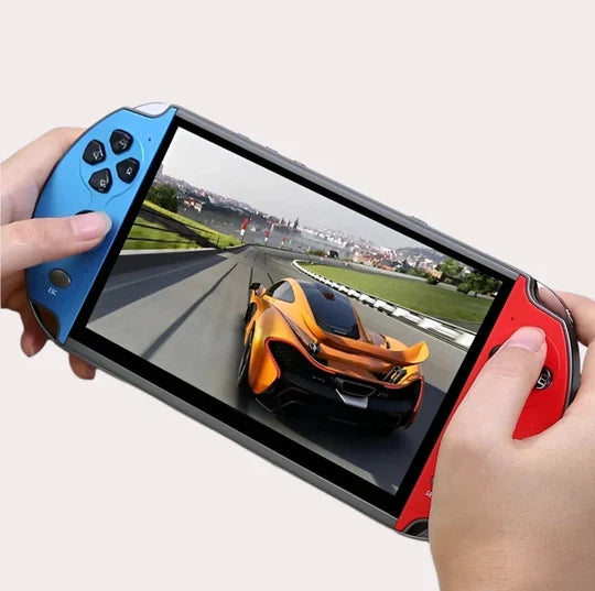 X7 Plus Handheld Game Console, 5.1 Inch, 8GB, 10,000 Built-in Games, Portable Retro Console