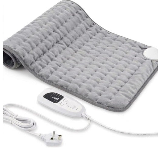 Electric Heating Pad with Adjustable Heat & Timer – Portable Body Heating Pad
