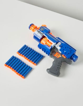 Soft Bullet Toy Gun – Foam Dart Blaster for Kids with Soft Foam Bullets