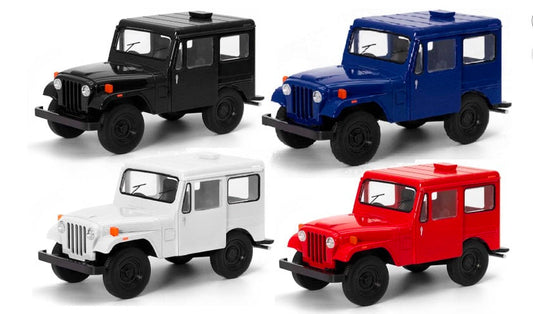 KiNSMART 1971 Jeep DJ Series – Set of 4