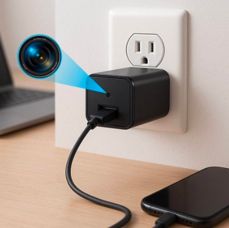 1080P Smart Charger Hidden Camera – Multi-Functional USB Charger Camera