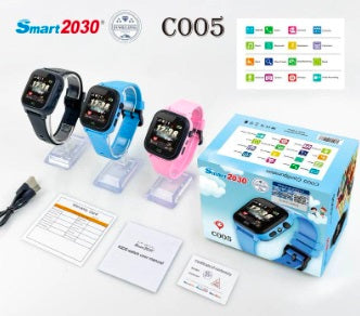 Smart 2030 C005 Kids Smart Watch – GPS, SIM Calling, Camera & SOS