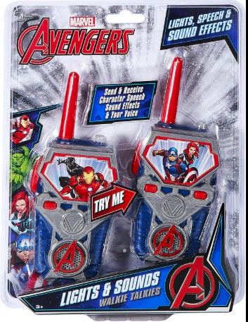 Kids Avengers Walkie Talkie Set – 2-Way Communication Toy for Children