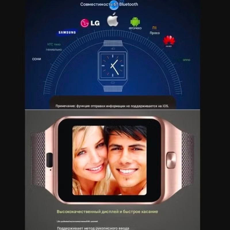 Fitness Smart Watch: 1.56-Inch IPS Touchscreen, SIM Card Support - Intelligent Reminders, Pedometer Sleep Monitor for Adult Male Female
