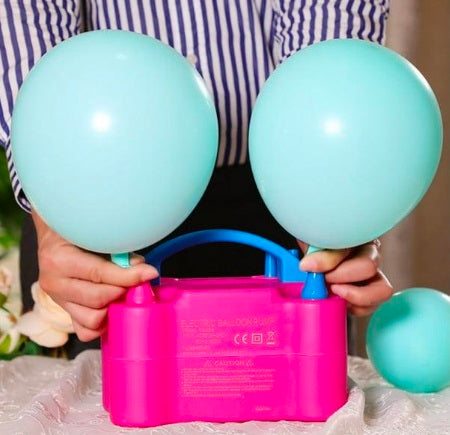 Electric Balloon Pump – Portable Dual Nozzle Balloon Inflator for Parties & Events