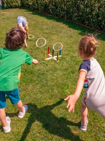 Kids Ring Toss Game – Outdoor Throwing & Target Game for Indoor and Garden Play