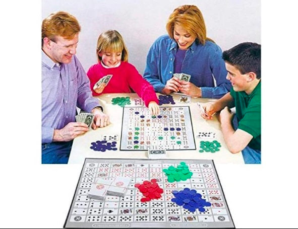 Sequence Strategy Board Game – Family Card & Strategy Game for Kids & Adults