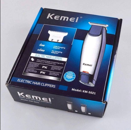 Kemei KM-5021 Rechargeable Hair Clipper – Cordless Hair & Beard Trimme