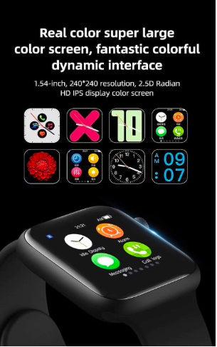T500 Smart Watch Series Wireless Charging Bluetooth Call Sport Sleep Heart Rate Woman Men Smartwatch