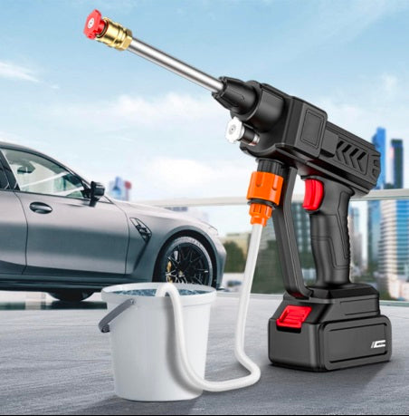 Portable High-Pressure Cleaning Gun – Cordless Car Washer & Multi-Purpose Cleaner