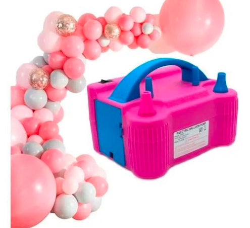 Electric Balloon Pump – Portable Dual Nozzle Balloon Inflator for Parties & Events