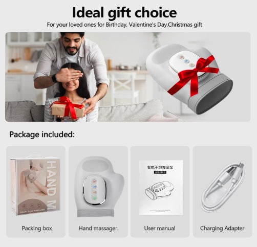 Intelligent Handheld Massager – Portable Electric Hand & Palm Massage Instrument