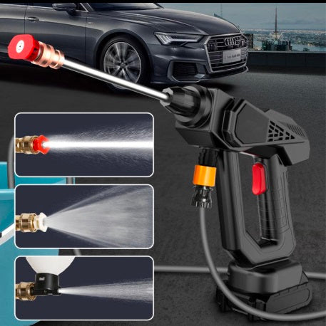 Portable High-Pressure Cleaning Gun – Cordless Car Washer & Multi-Purpose Cleaner