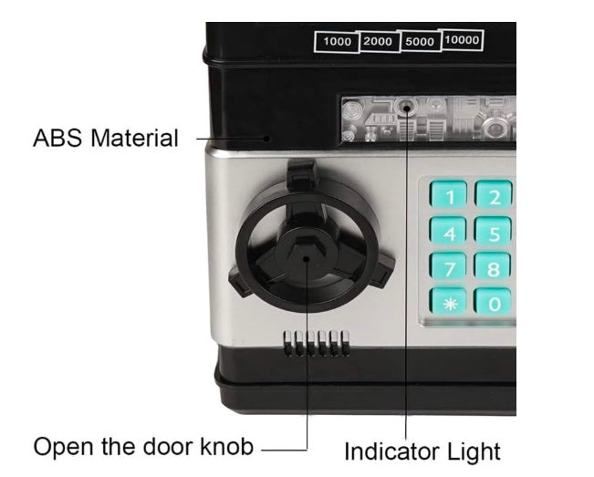 Electronic ATM Money Saving Box for Kids – Digital Password Piggy Bank